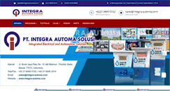 Desktop Screenshot of integra-automa.com