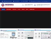 Tablet Screenshot of integra-automa.com